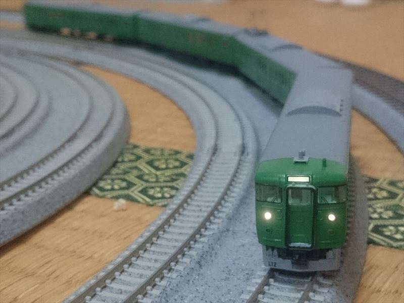 祝！ マイクロエース 113系7700番台 30N更新車（抹茶色）入線