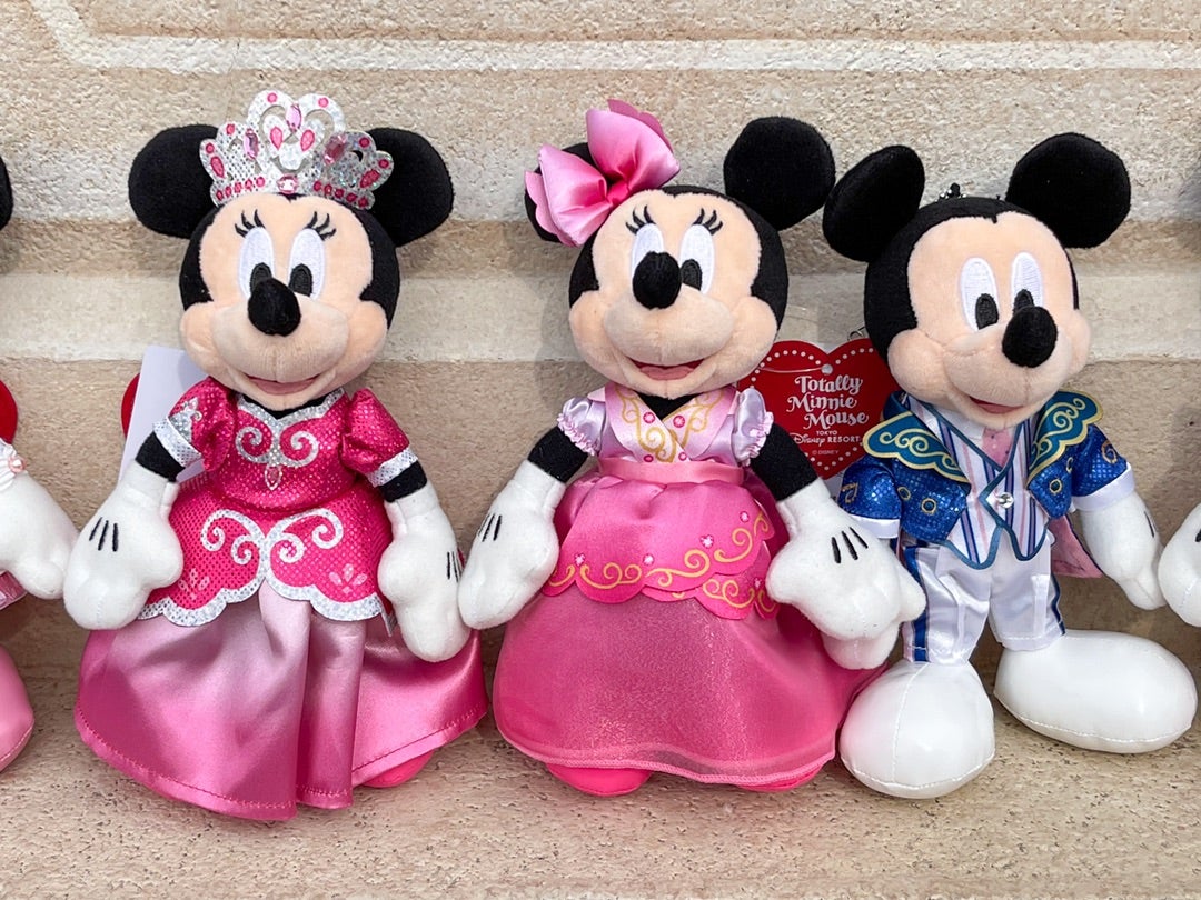 全種類買っちゃったトータリーミニーマウスのぬいぐるみバッジ