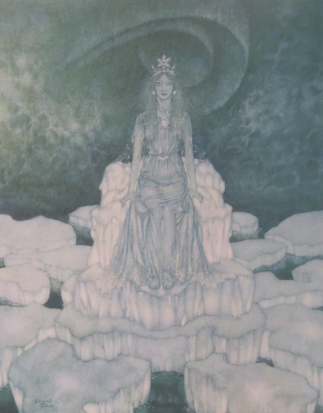 雪の女王』エドマンド・デュラック絵 | たくのブログ