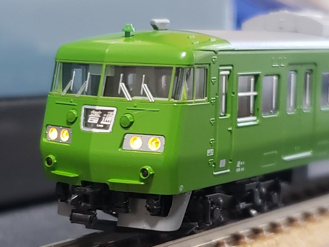 658. 117系 抹茶色が入線してました | yasooの鉄道ブログ