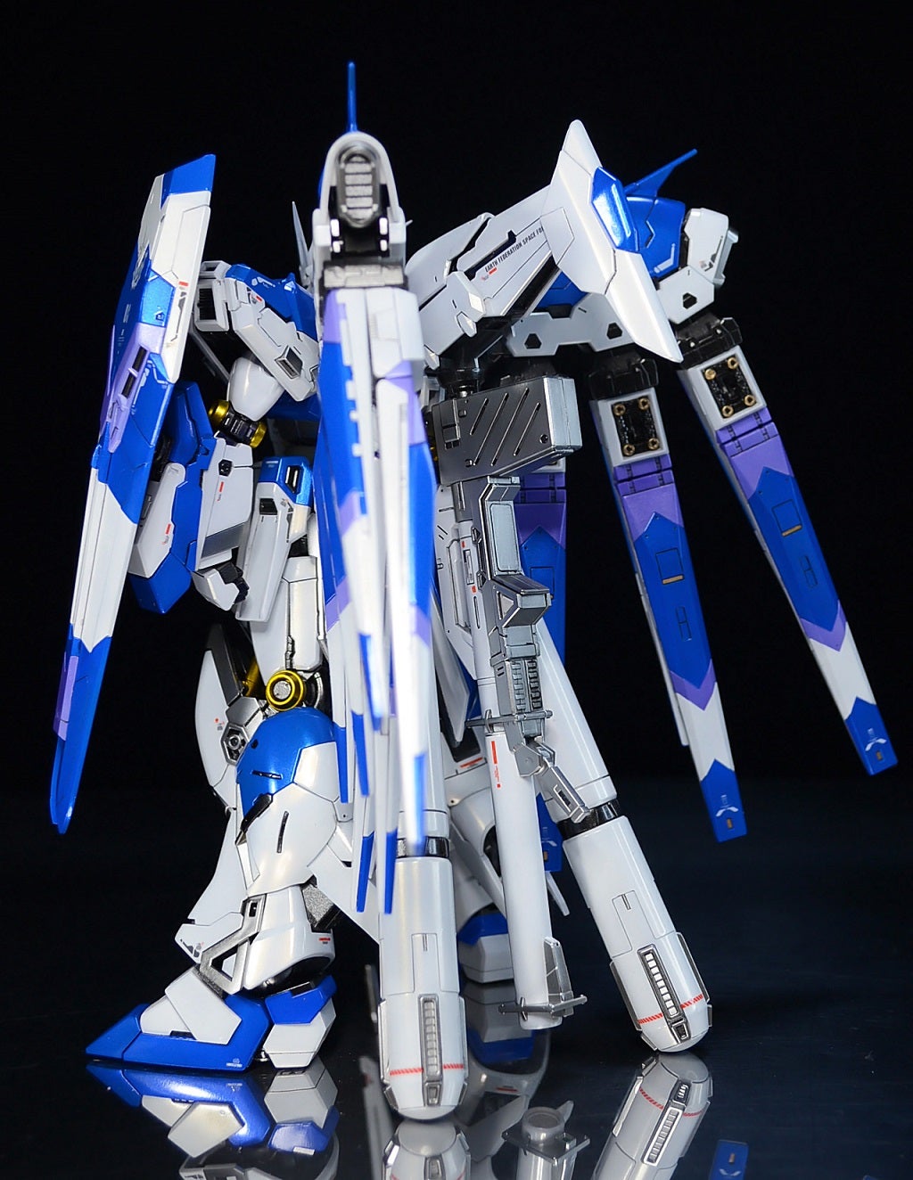 RG Hi-νガンダム チタニウムフィニッシュ 塗装 | @in's Hobby Room