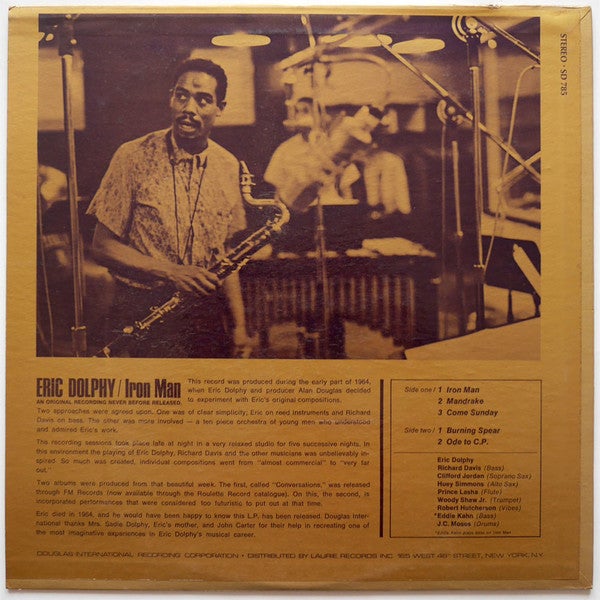 エリック・ドルフィー - アイアン・マン (Douglas Records, 1968