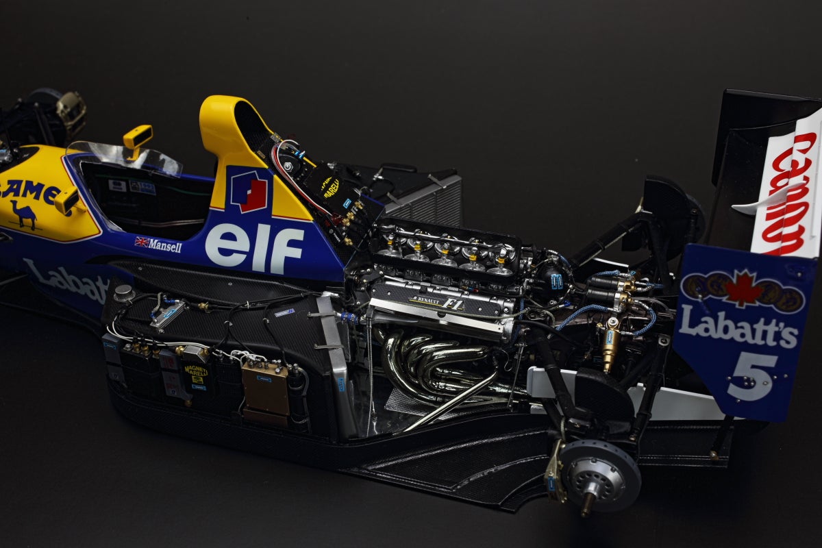 タミヤ 1/12 ウィリアムズ FW14B ルノー 完成 | オーソライズの模型製作記