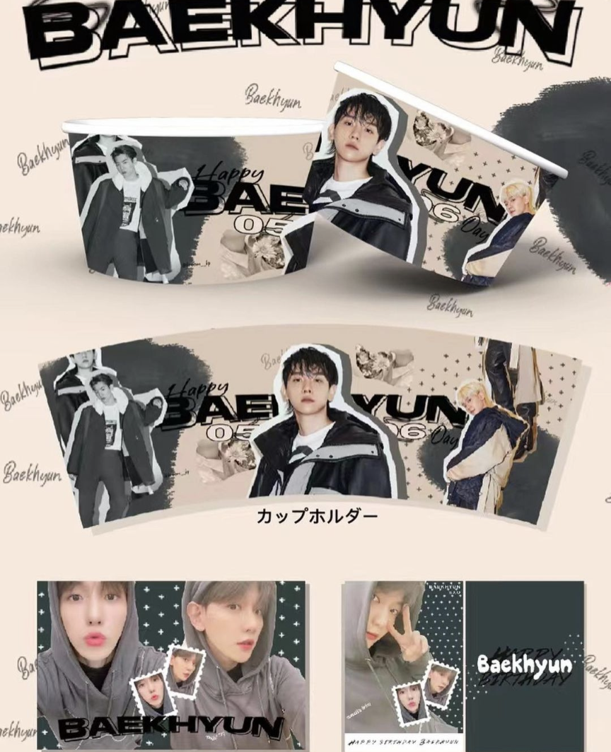 EXO ベッキョン ベクヒョン センパ キュンパ トレカ センイル EXO