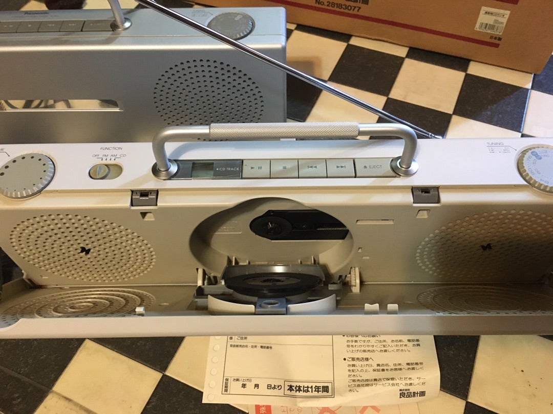 ◎希少◎元Appleデザイナー西堀晋◎Panasonic SL-PH7／無印良品 SL