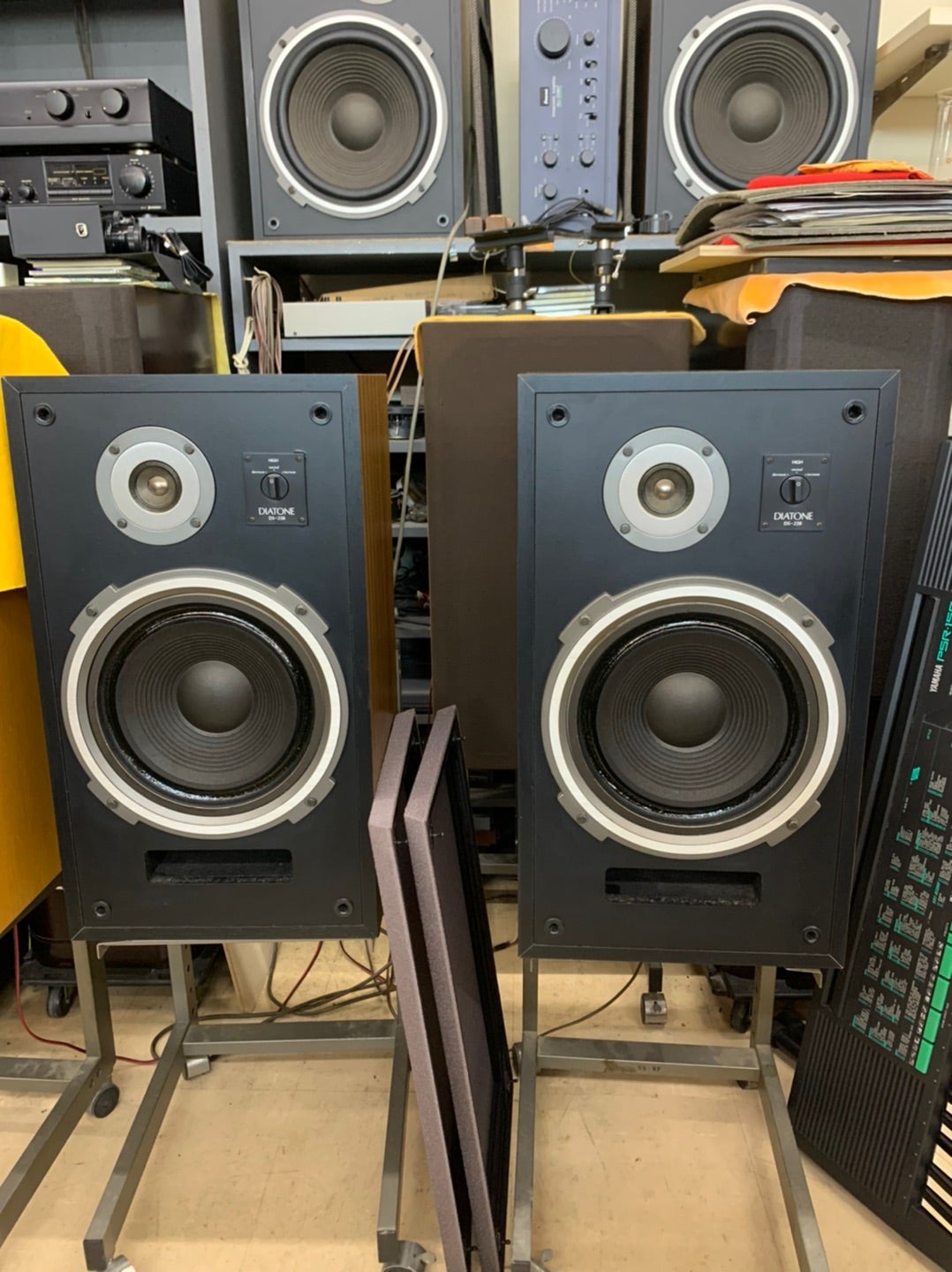 DIATONE DS-25BmkII ダイアトーン ビンテージ スピーカー音だし確認