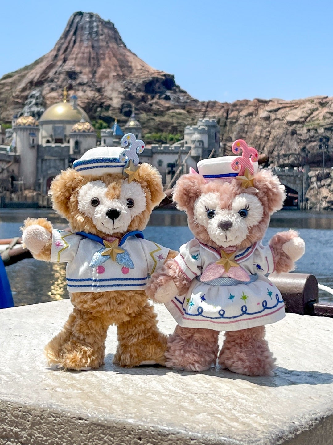 TDS20年ダッフィー＆シェリーメイのポージープラッシー | Hatama