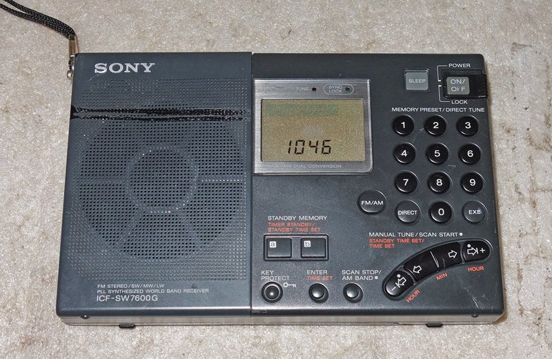 ソニーのラジオ：ICF-SW7600G | じんけいの修理日記