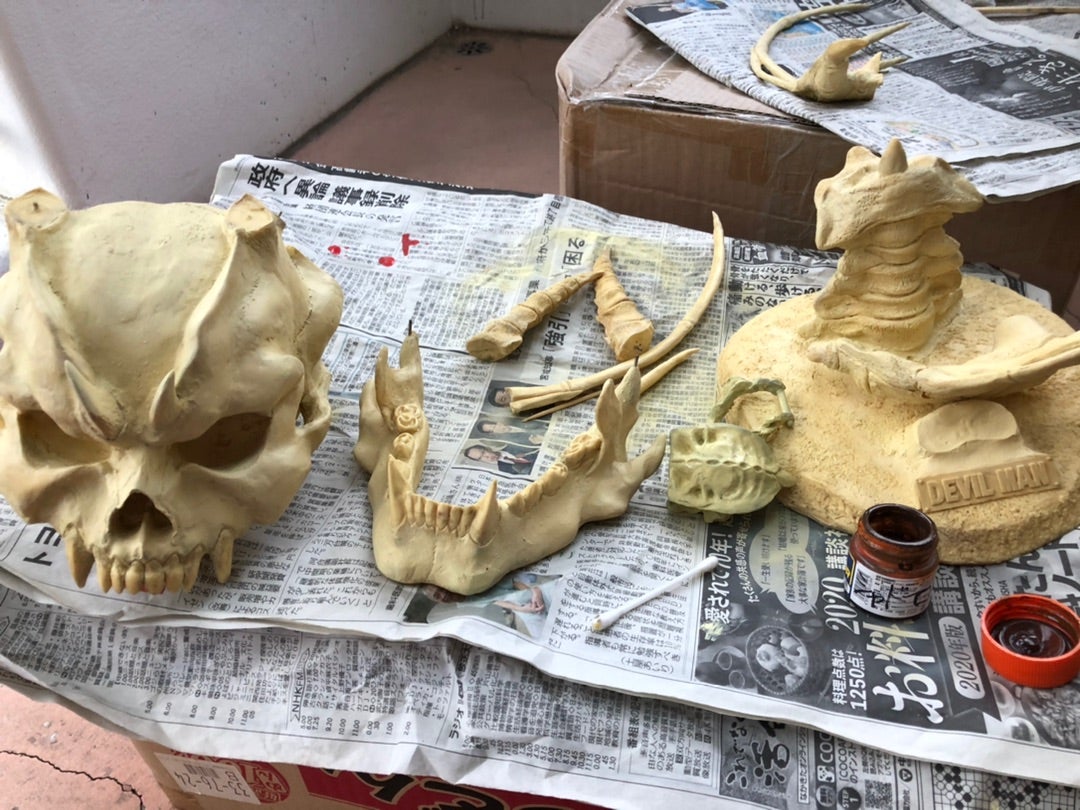 DEVILMANS'SKULL 』デビルマンスカルヘッド1/1レジンキット完成品