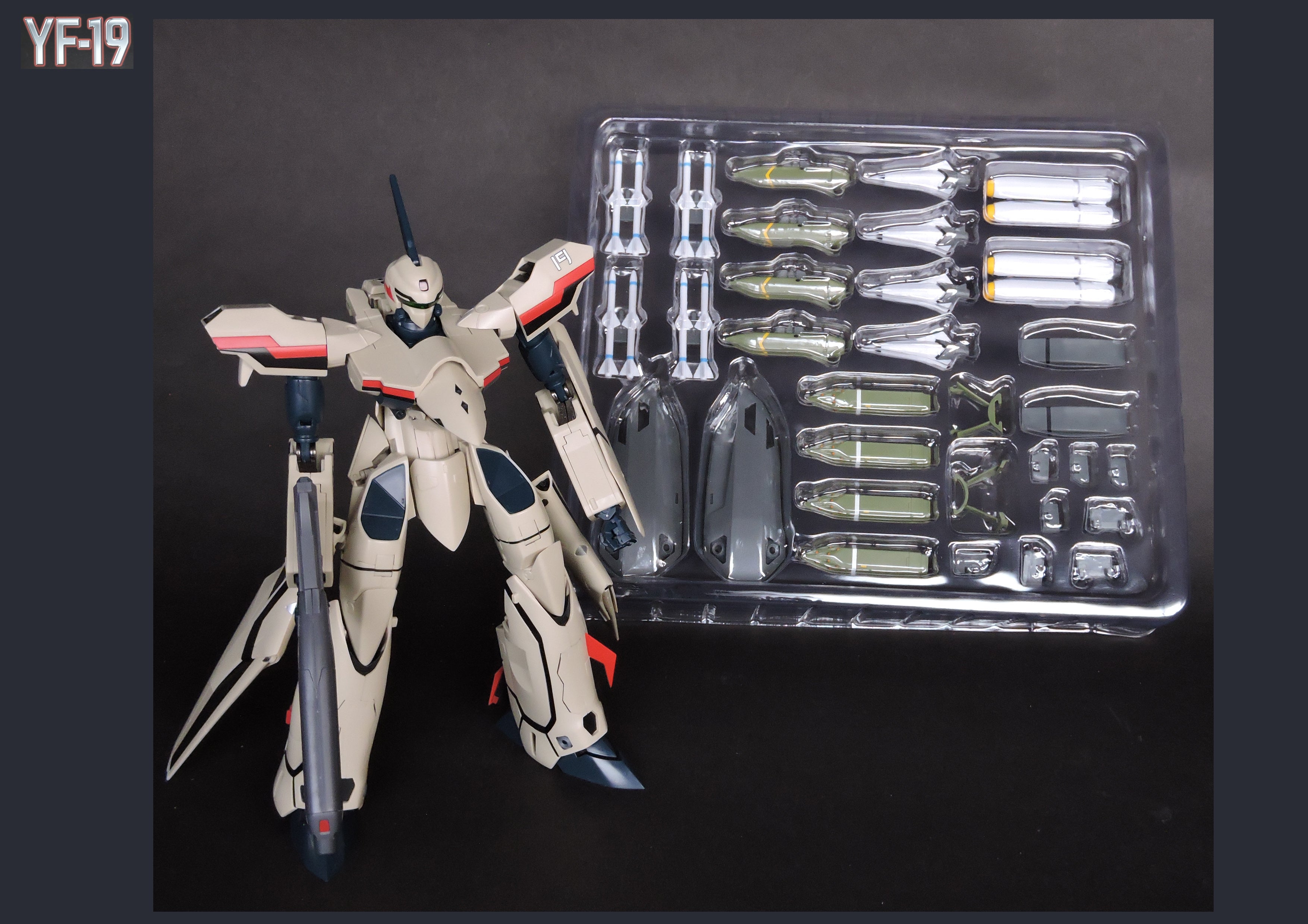 アルカディア1/60 完全変形YF-19 with ファストパック その4