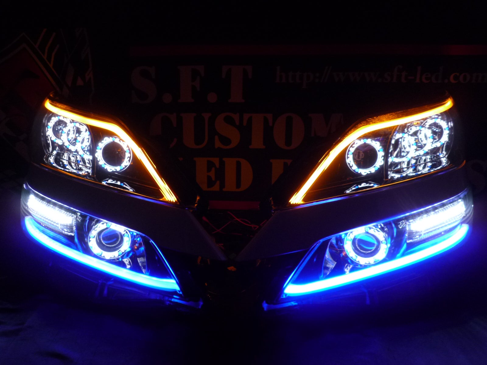 20ヴェルファイアが好きで♪ 持ち込み部材 イカリング ヘッドライト