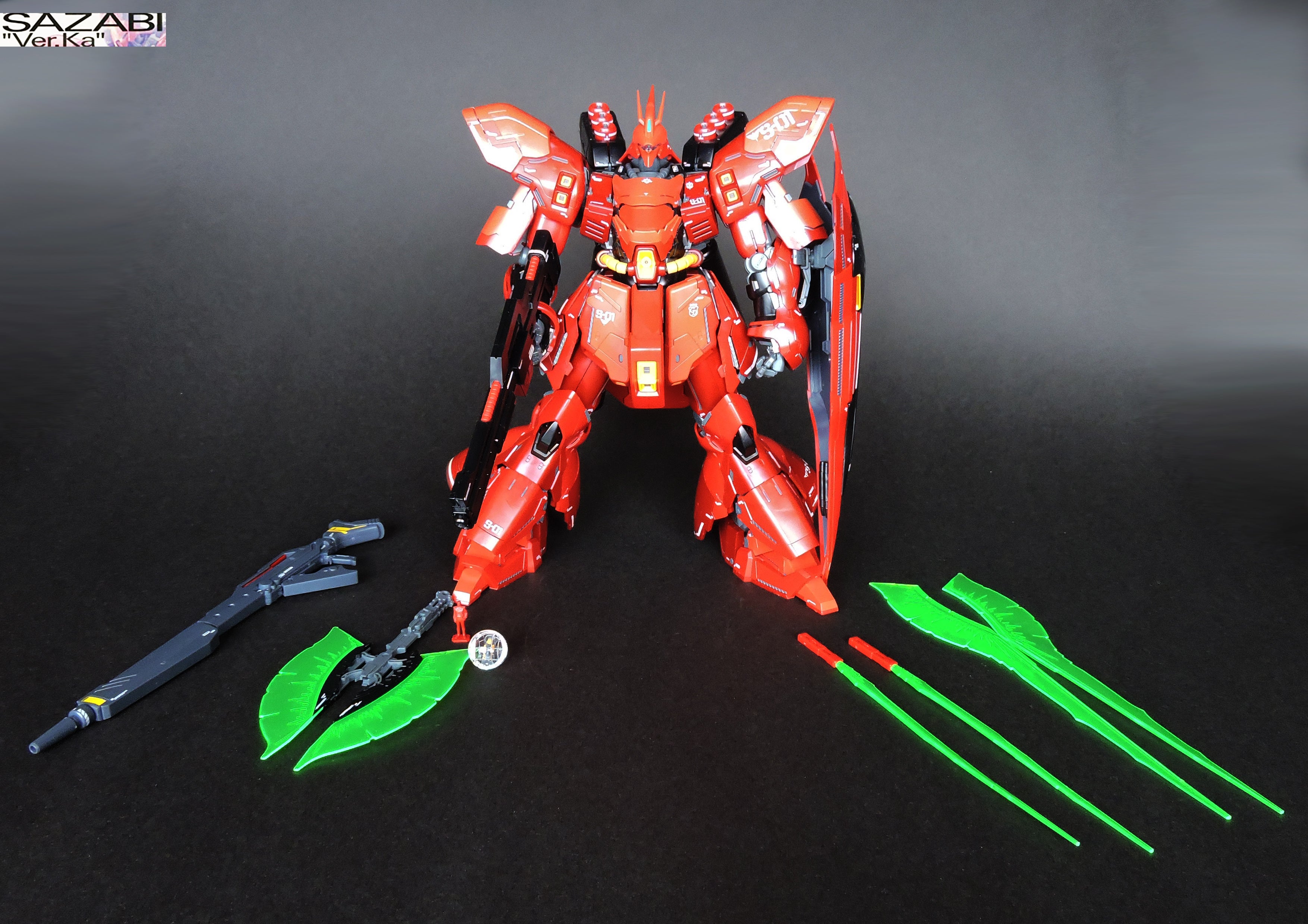 MG サザビーVer,Ka 素組み完成＆MOBILITY JOINT GUNDAM 2種 | ボトムズ