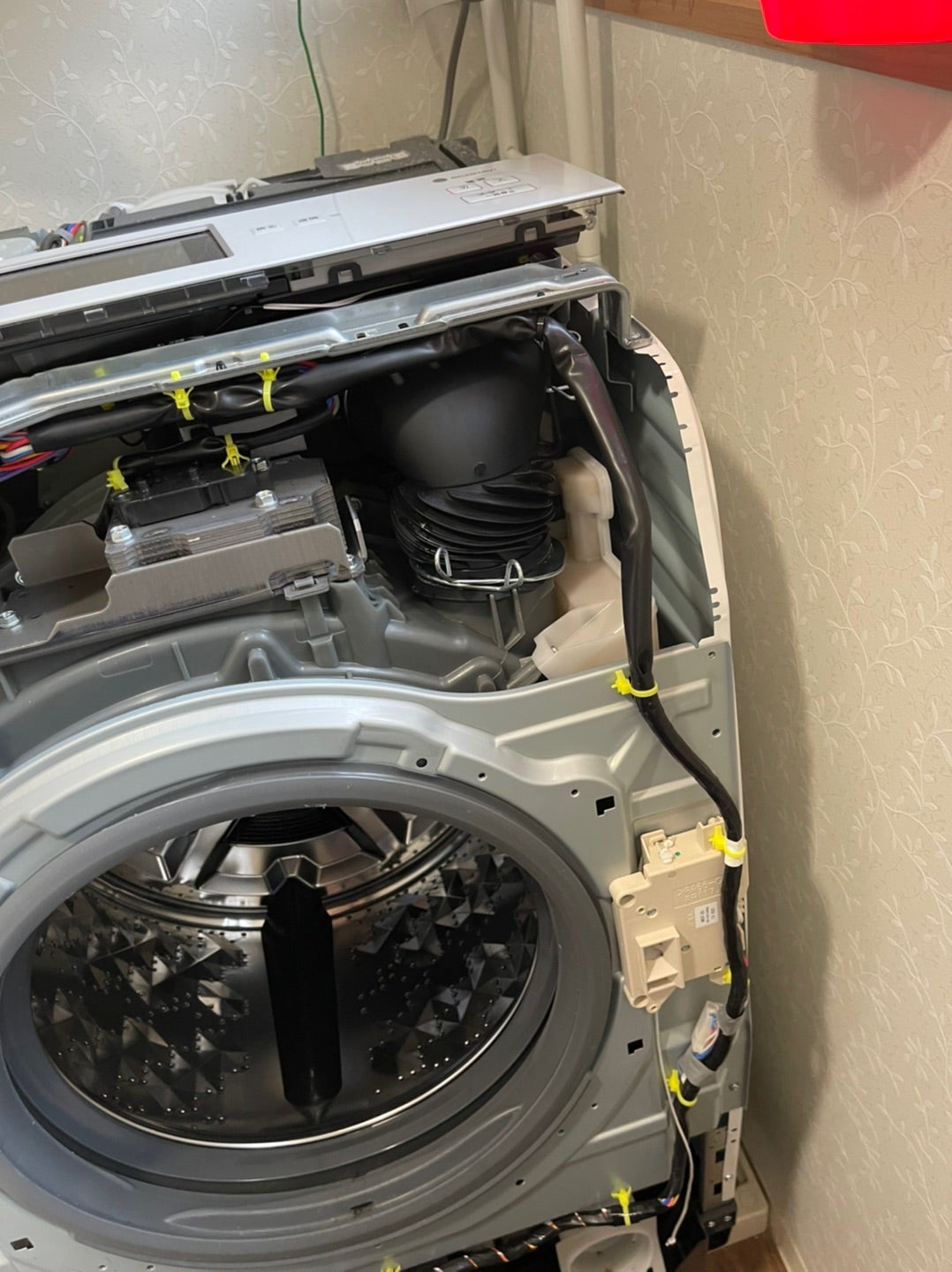 ①パナソニックVX-900BL洗濯乾燥機のメンテナンス（分解清掃） | ばー