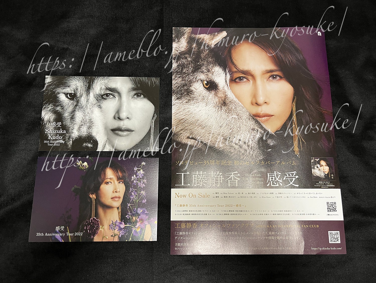 ②工藤静香 35th Anniversary Tour 2022〜感受〜8/31日本青年