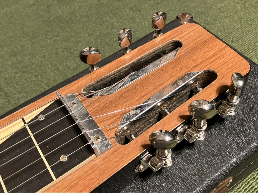 Teisco Model EG-SW スチールギター ハワイアン ハードケース付属