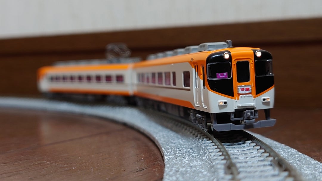 グリーンマックス 近鉄16000系(喫煙室付き・新塗装)セット入線