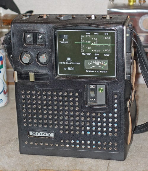 ソニーのBCLラジオICF-5500 | じんけいの修理日記