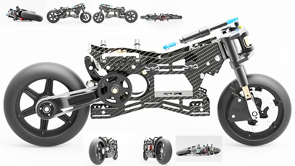 スタントドリフト 1/8スケールバイク ラジコンバイク 最終値下げです