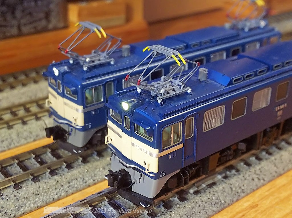 TOMIX ED62 パンタグラフをリアルに.. | 重単5175 ～鉄道模型と鉄道写真
