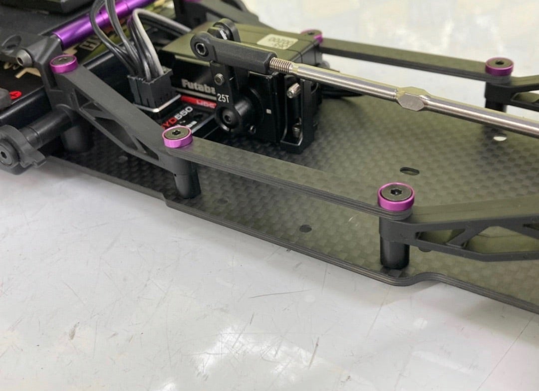 RDXカーボンシャーシ”の取り付け注意点 | TOPLINE もりたんの我が道を