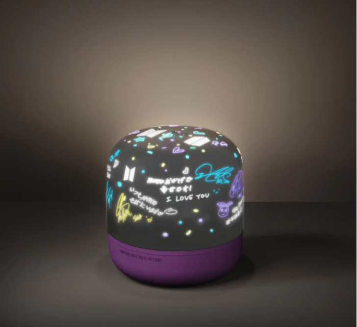 BTSファンクラブ限定グッズオルゴールミュージックボックスライト発売