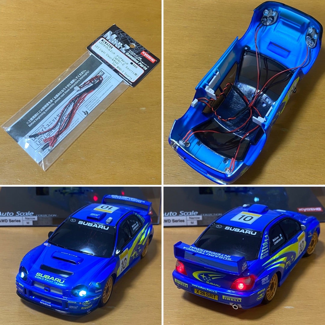 京商『スバルインプレッサ WRC2002 ミニッツ用完成ボディ』 | やじさん