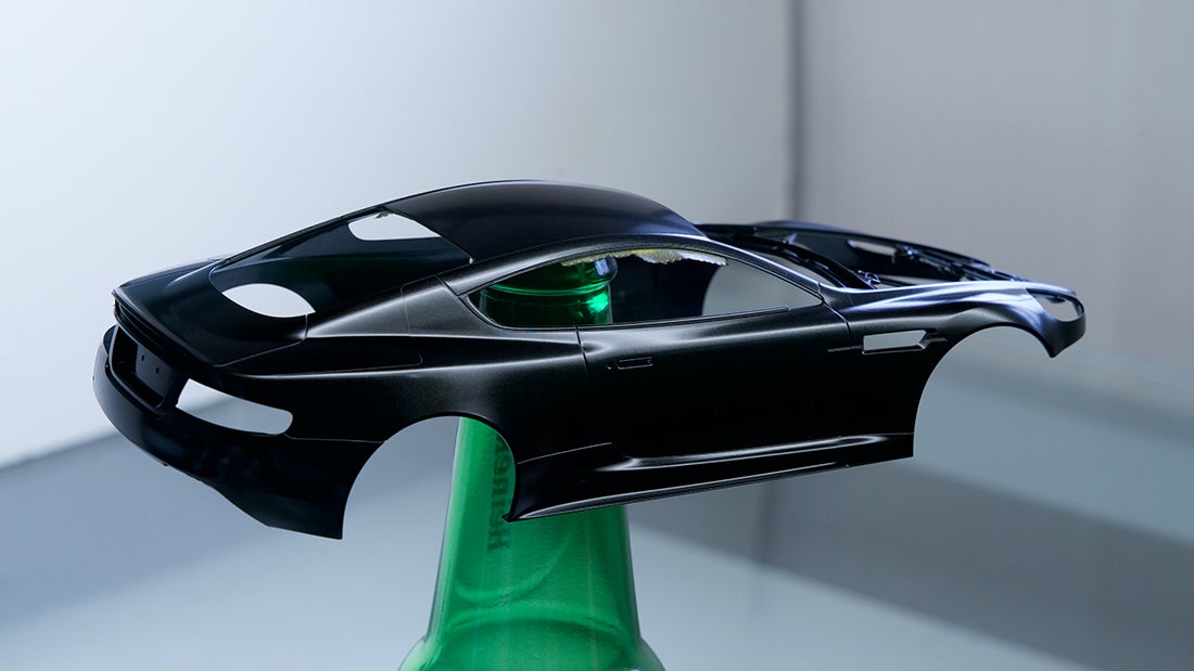 製作記 タミヤ 1/24 アストンマーティン DBS (1) | プラモ日記 青22号