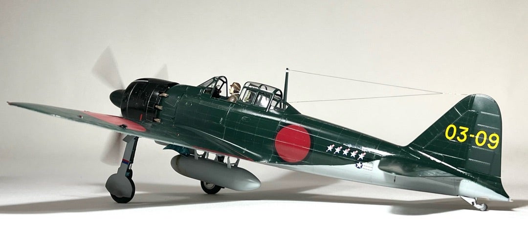 マルシン 1/48 零式艦上戦闘機五ニ型 特別仕上げモデル Marushin