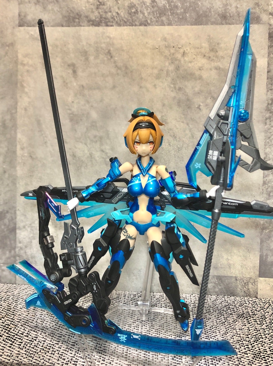 メガミデバイス 朱羅 弓兵 蒼衣 | ぞうさんの趣味風呂