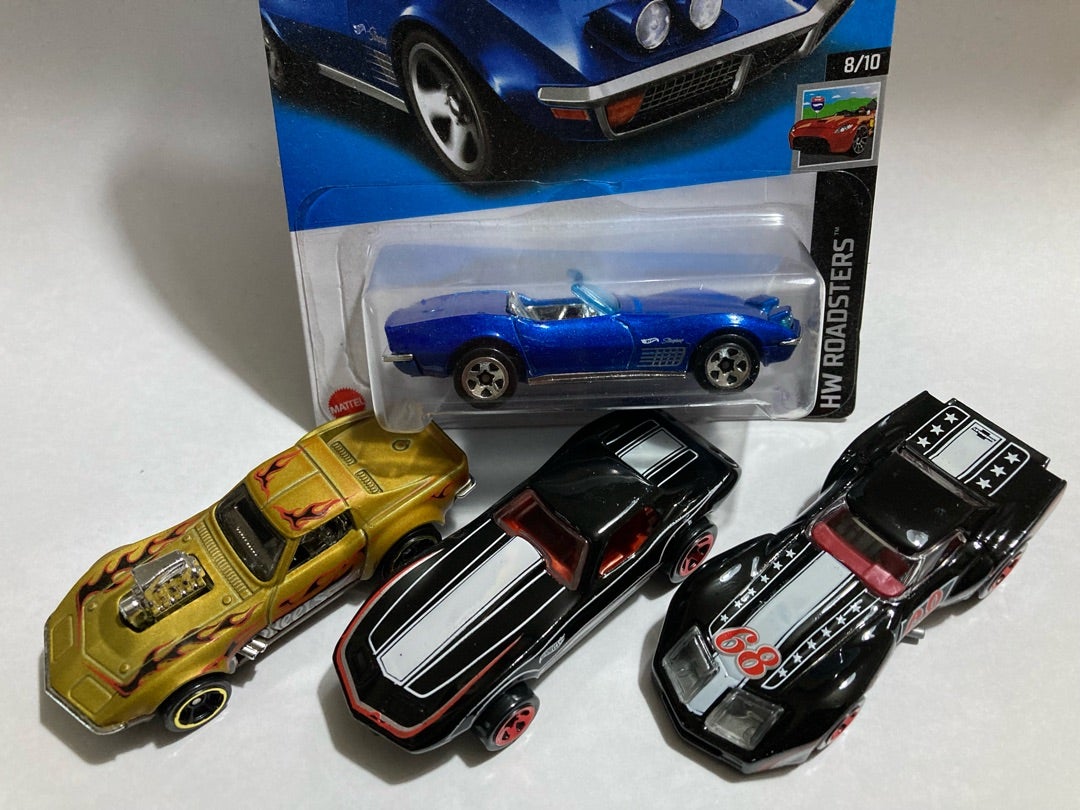 ホットウィール謎車天国「コルベット・スティングレイC3」あれこれ