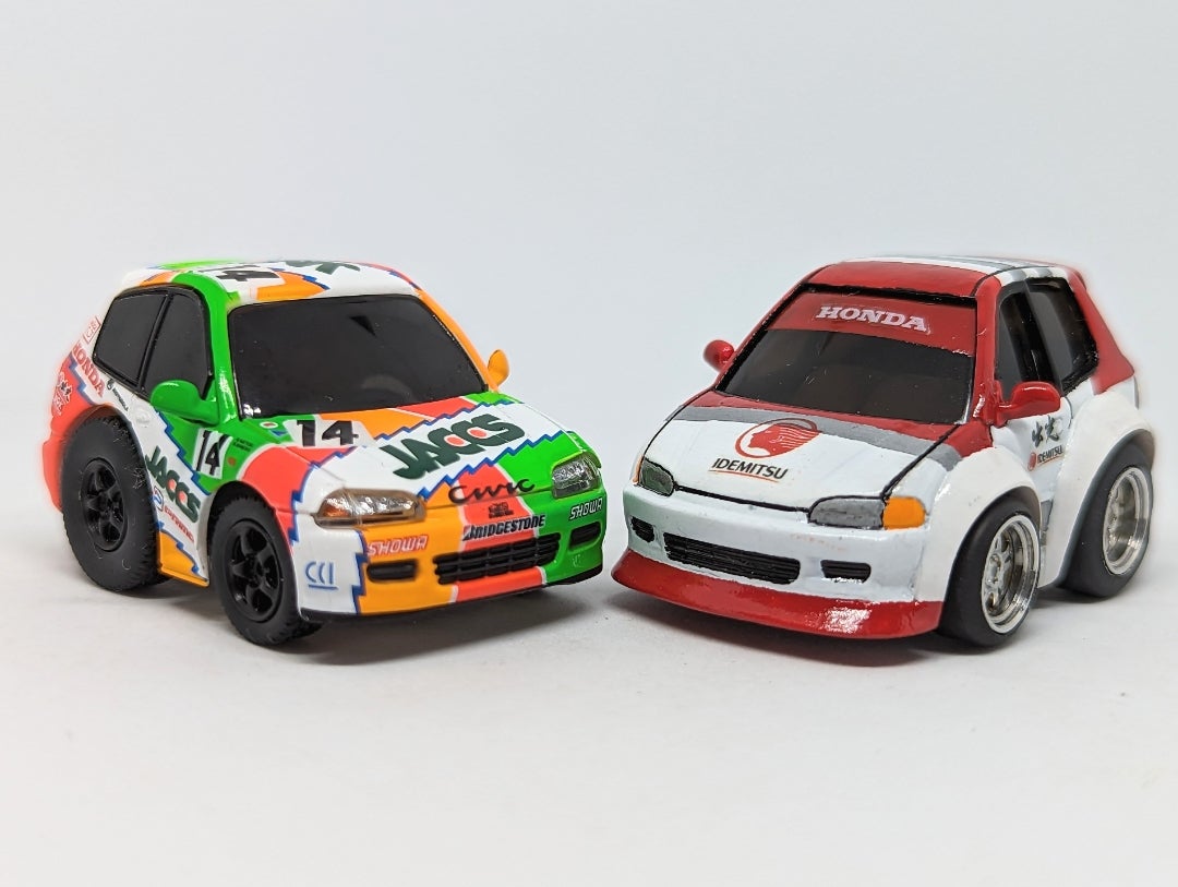 ホンダシビック】チョロQzeroとTINYQ | MP935TのチョロQ ミニカー ブログ