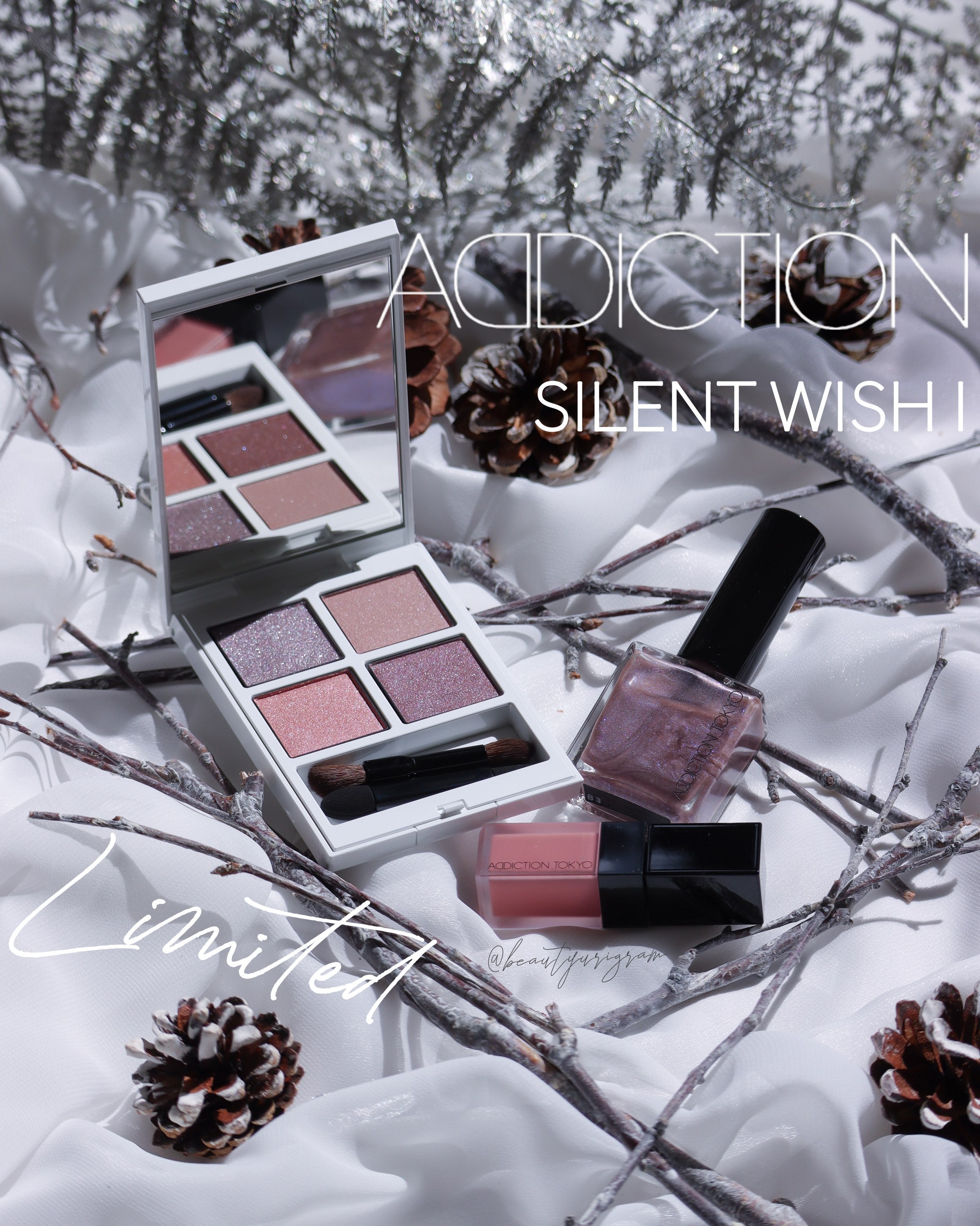 10/6発売ホリデー【ADDICTION】クールなミスティックモーヴアイテム