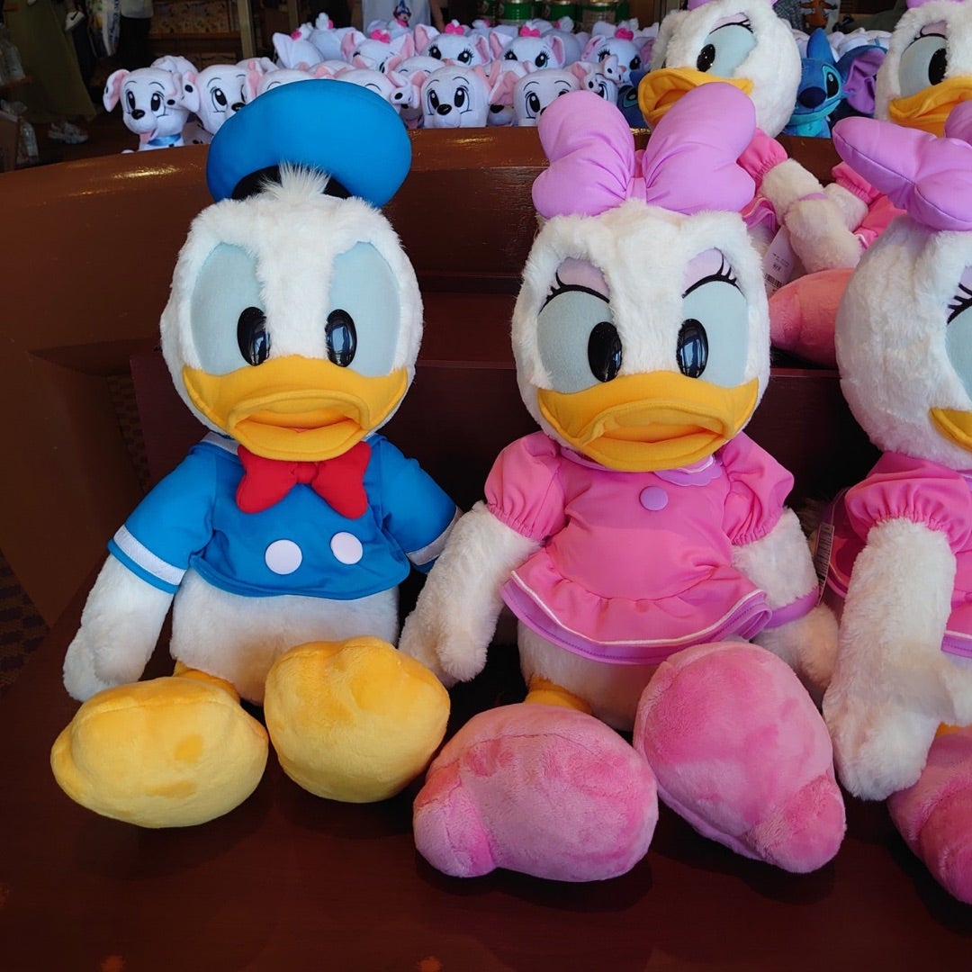 東京ディズニーリゾート ドナルド・デイジーのぬいぐるみ新発売