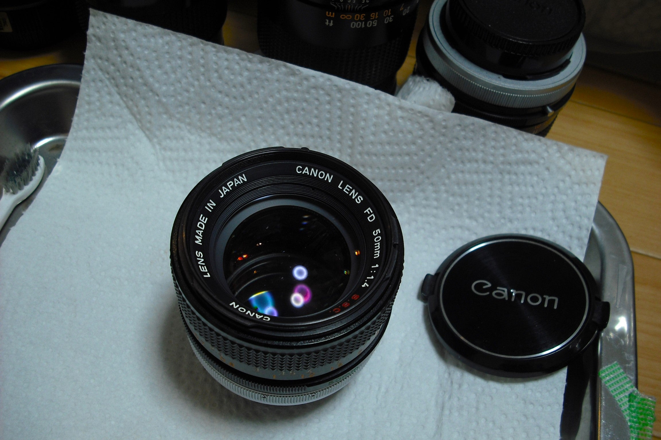 Canon FD 50mm F1.4 S.S.C. 」分解掃除 | ハネっちのミリブロ