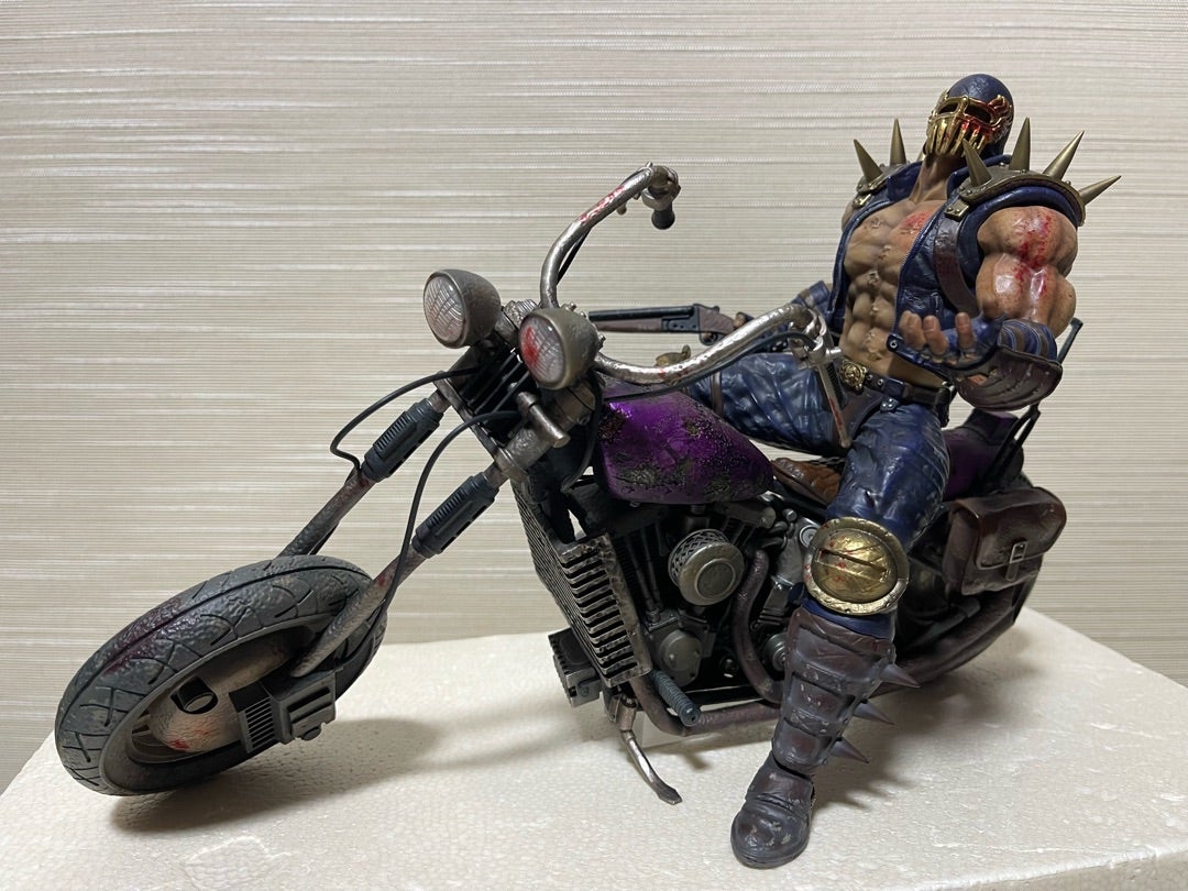 匠仕様 キャスト製 北斗の拳 北斗究極造形第二弾 ジャギ＆バイクセット