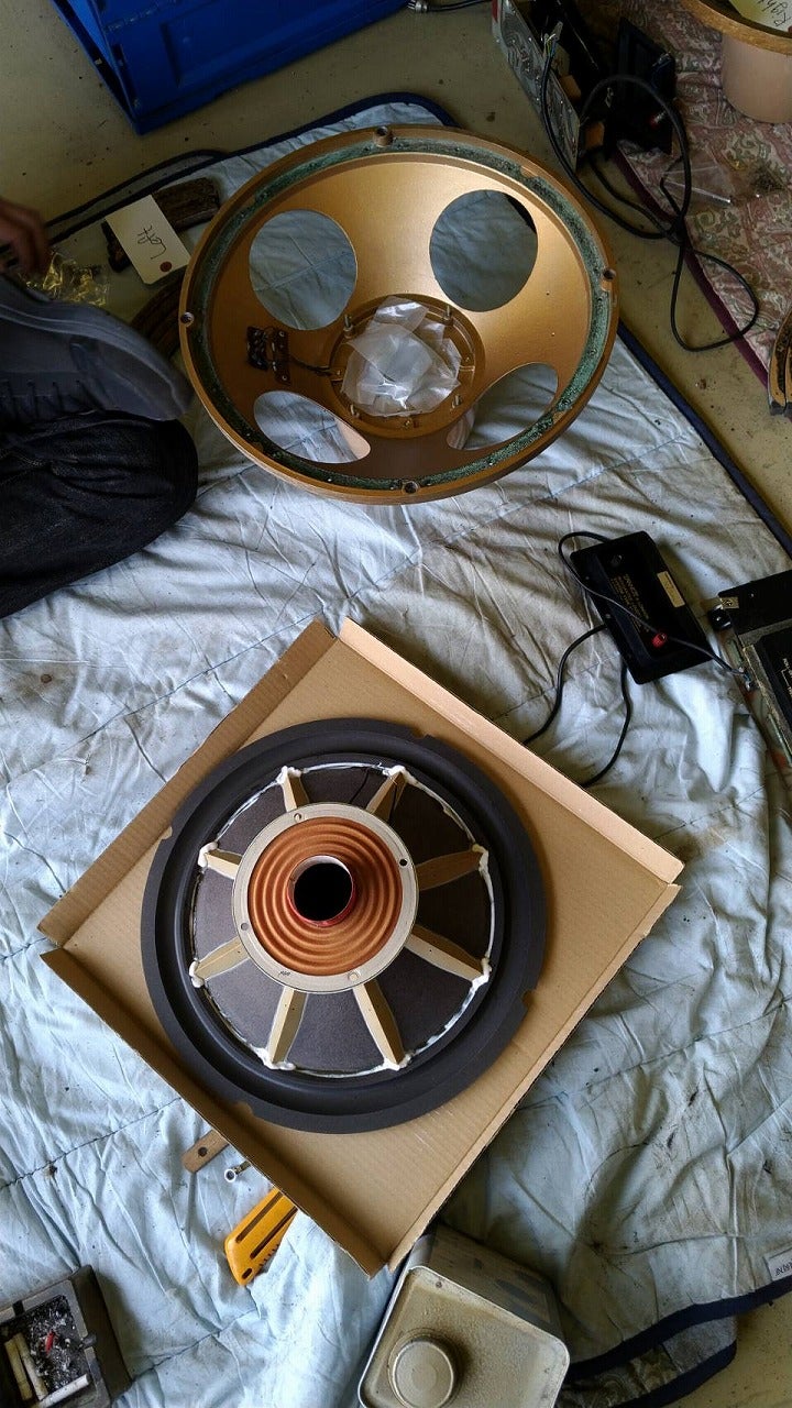 TANNOY HPD-385A ユニットのエッジ交換 | Garage Full Scale 奮闘記