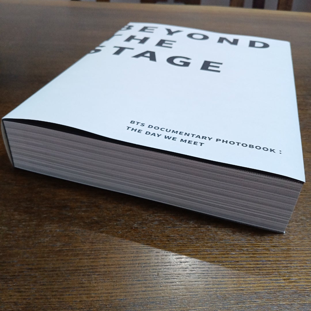 私事】ﾄﾞｷｭﾒﾝﾀﾘｰﾌｫﾄﾌﾞｯｸ《BEYOND THE STAGE》届きました | 防弾少年団