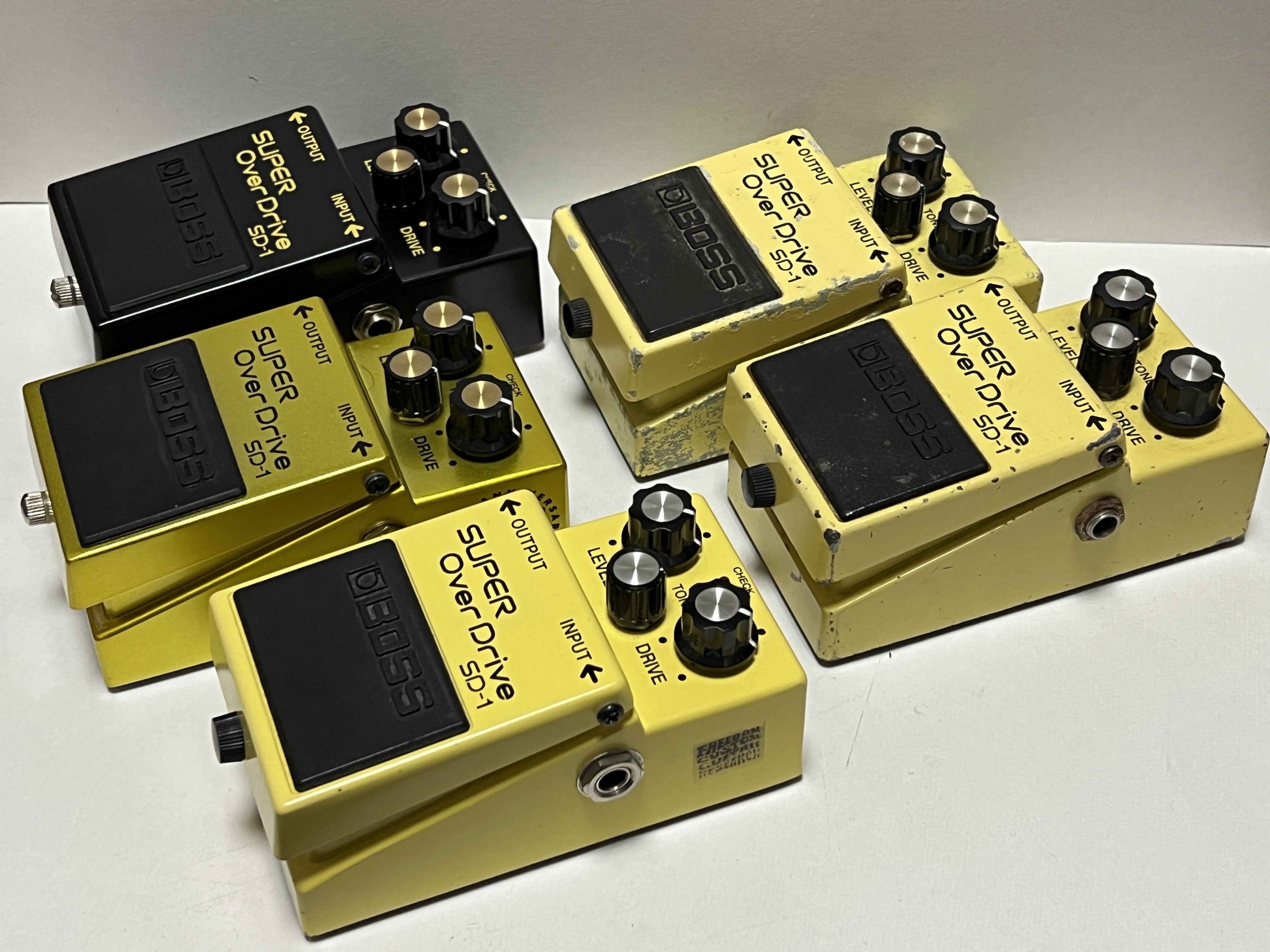 BOSS SD-1 Freedom Custom Guitar Research Mod入手!! | 山アリ谷アリ