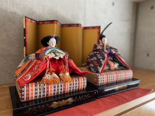 お雛様とお内裏様だけ出しました | Que sera sera〜 虹を渡ろう～
