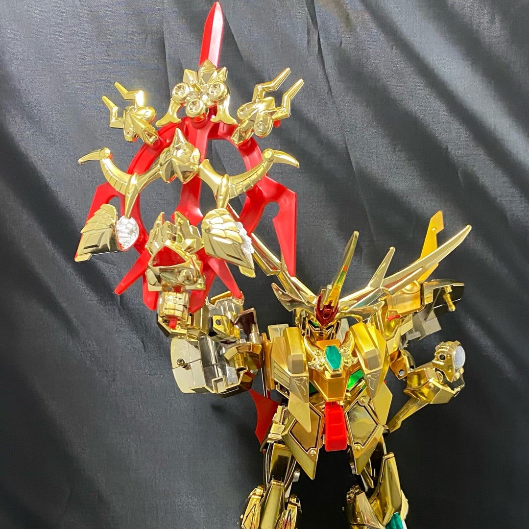 BB戦士 No.147 機動武神天鎧王 ゴールドメッキver. リペア その弐