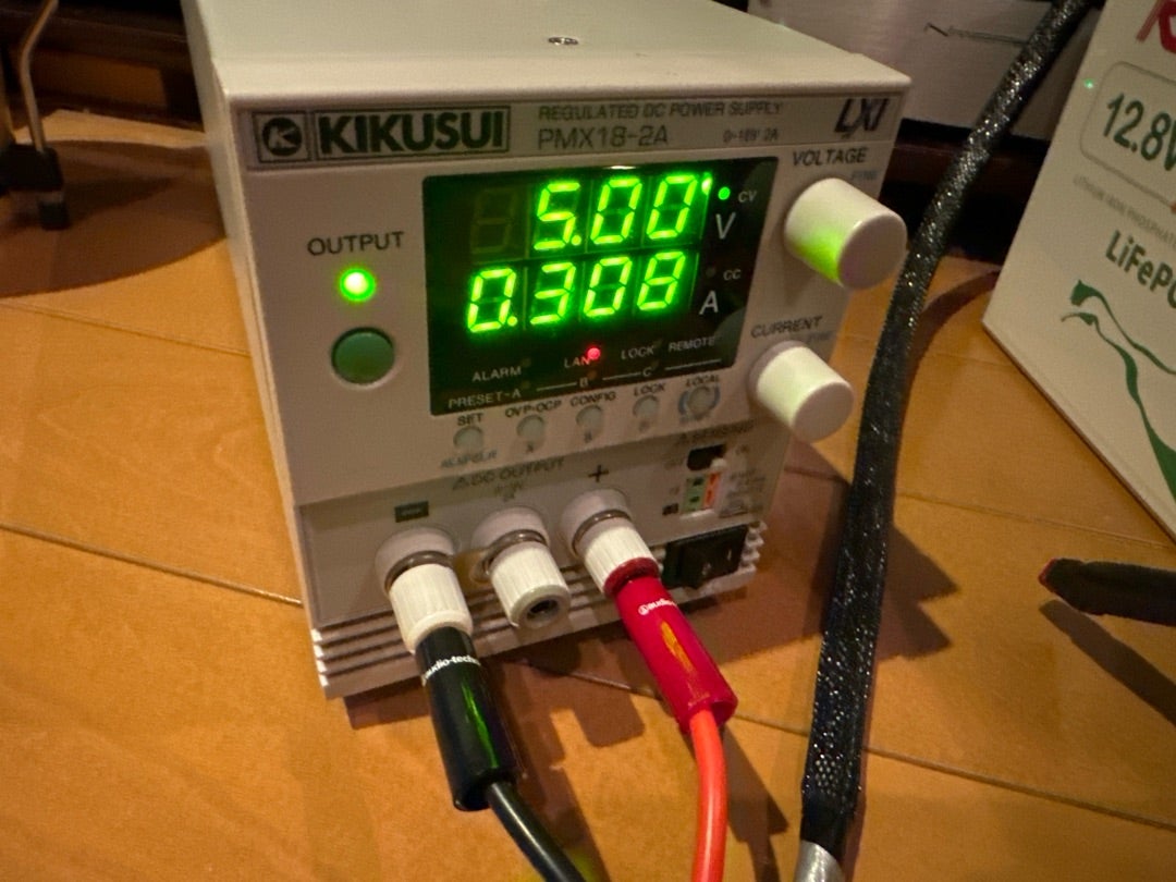 KIKUSUI 直流安定化電源を試す | DOCONOのオーディオ礼賛