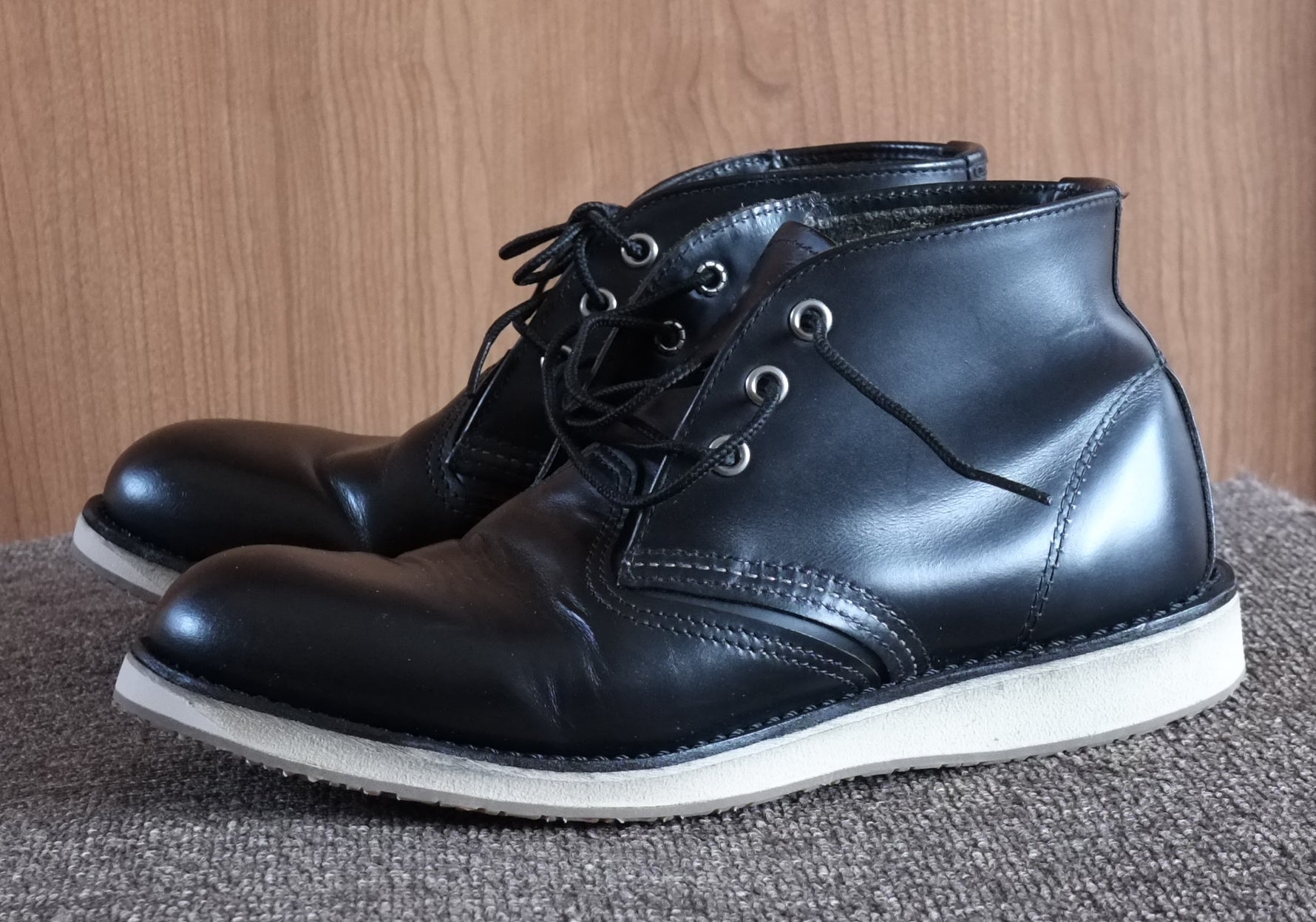 RED WING 3148」 チャッカブーツのアウトソール交換 | 光のなかで