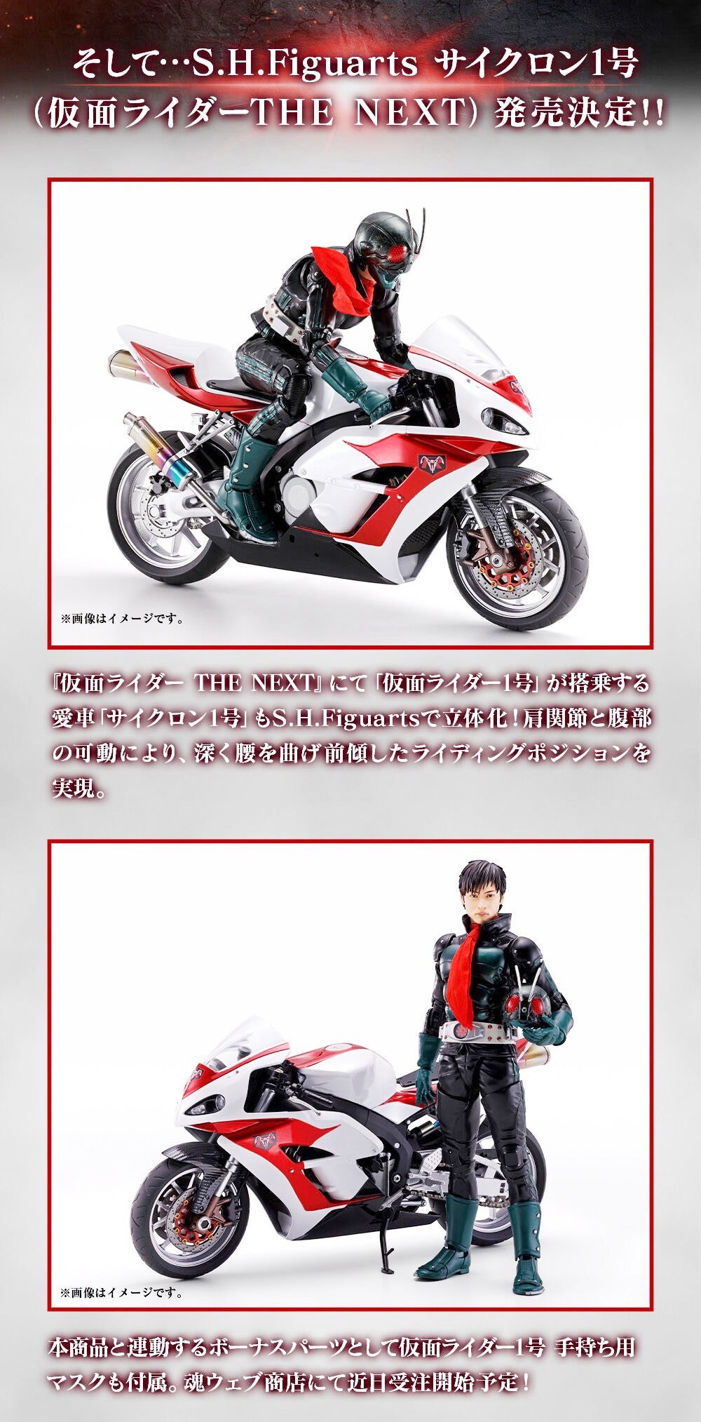 Figuarts 真骨彫製法 THE NEXT 1号 | やすのﾌﾞﾛｸﾞ