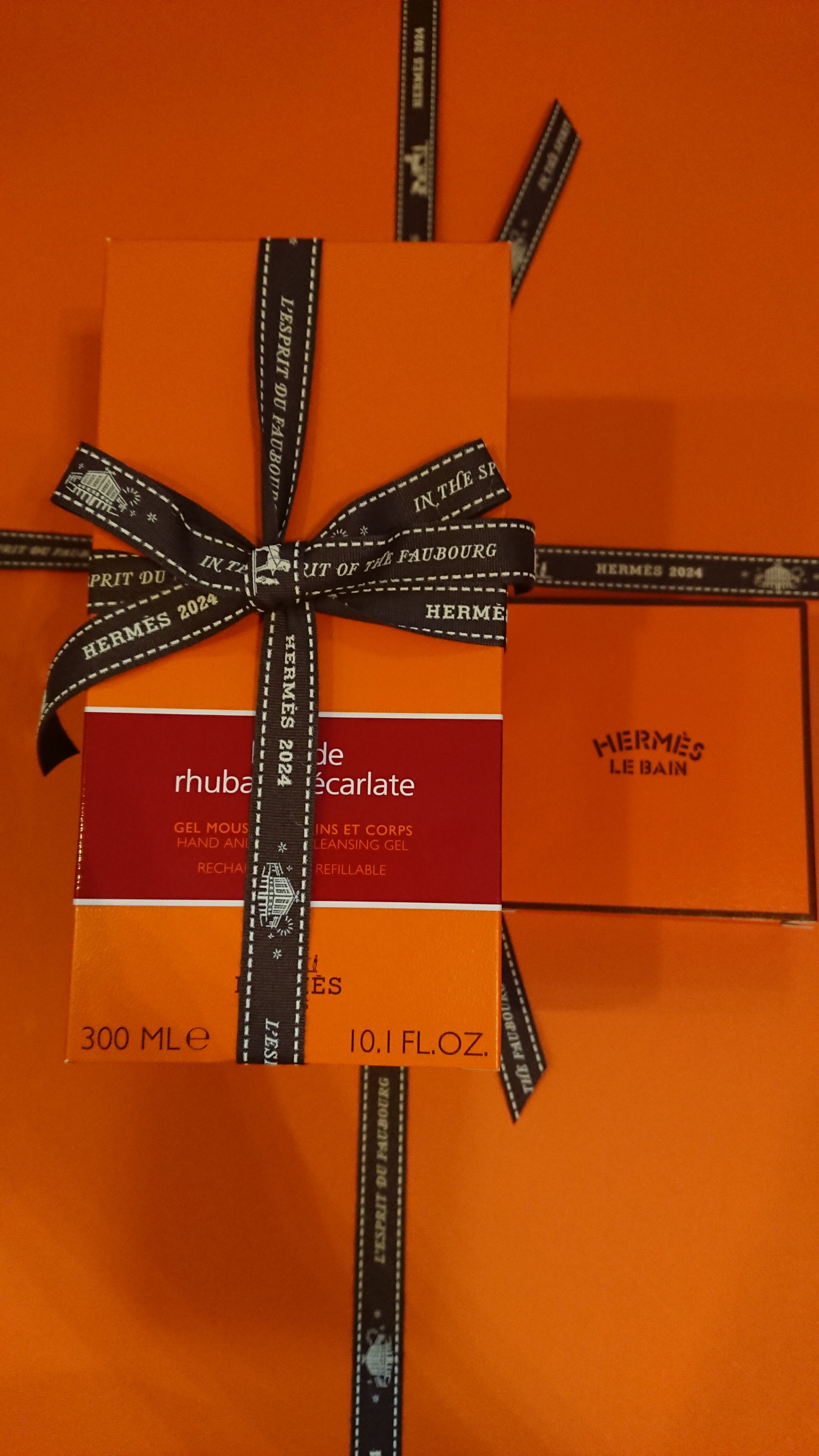 インテリアにも♡エルメス オードゥ ルバーブ エカルラット ハンド