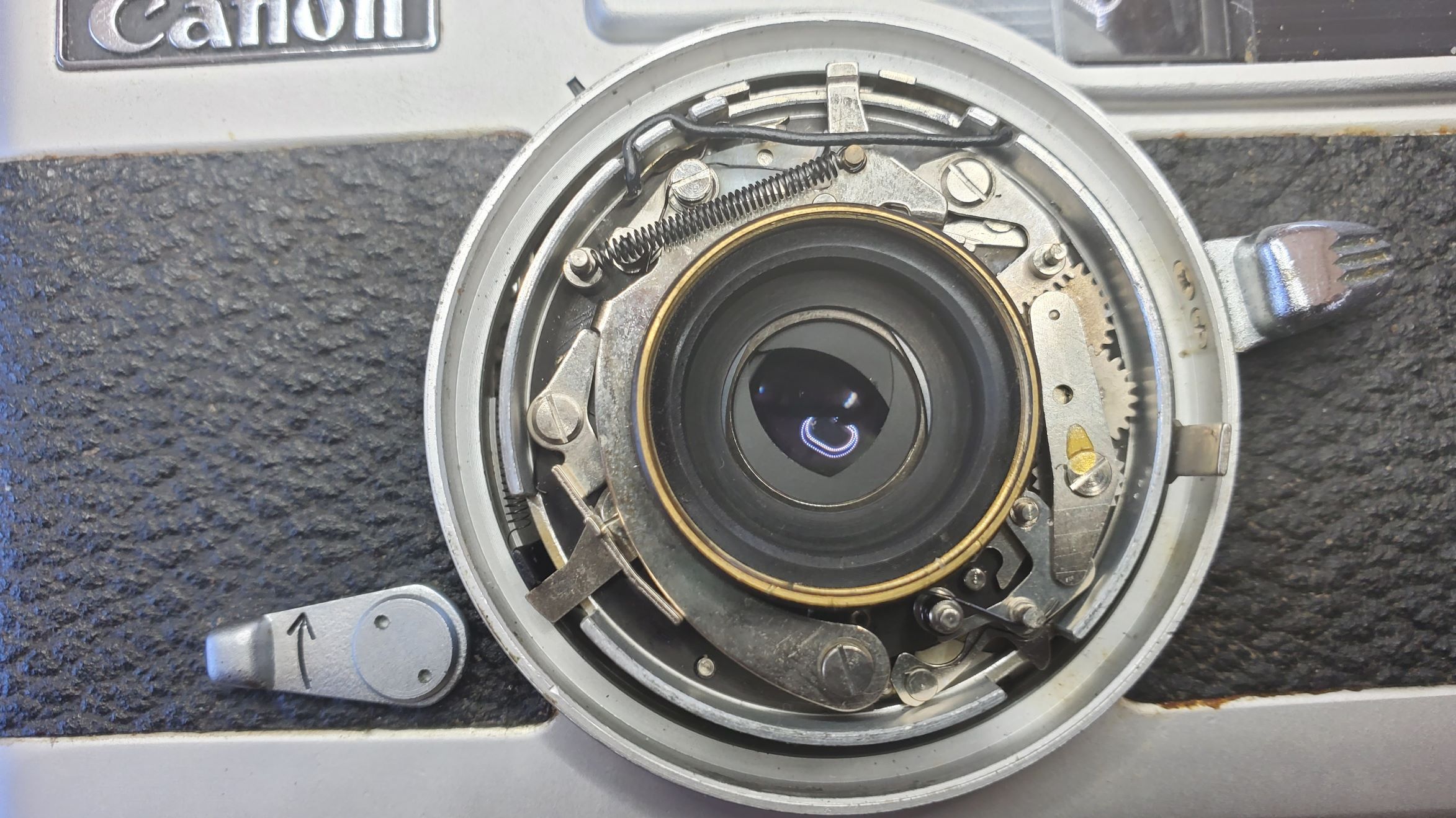 返品されたCANON Demi EE17を再修理する。でもその前に重要な注意喚起