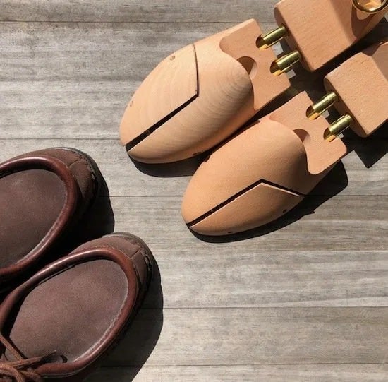 パラブーツ”ミカエル”にピッタリなシューツリーを作っていただきました