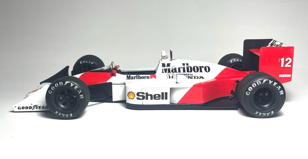 タミヤ1/20マクラーレンホンダMP4/4 完成 | 駆け抜ける模型生活