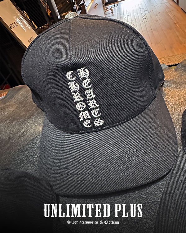 クロムハーツ キャップ ベースボール デニム ブラック 三種類からお