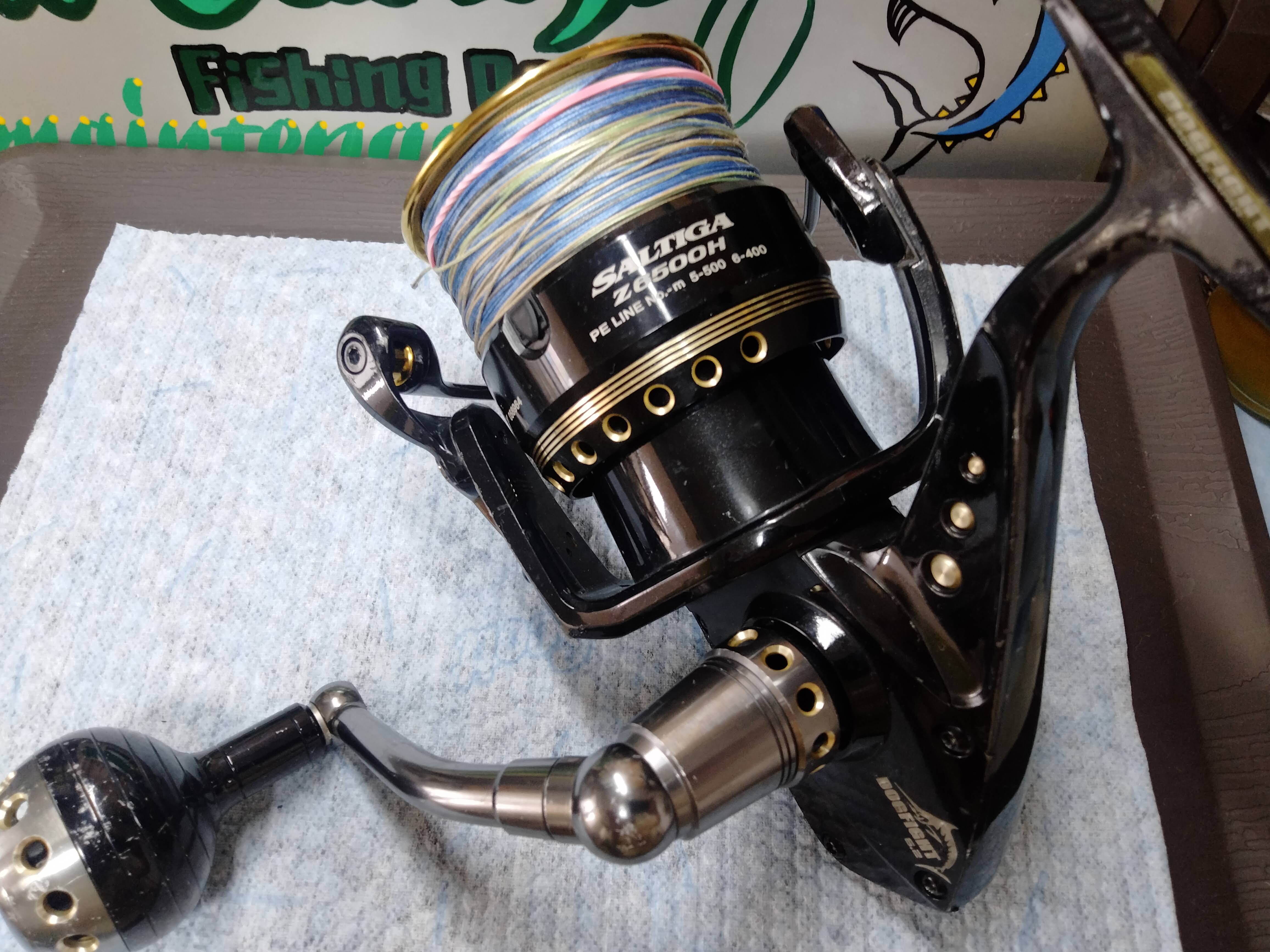 ソルティガZ 6500Hドッグファイト整備その① | reelmaintenance