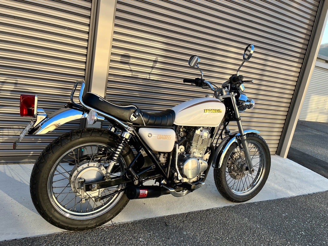CB400SSのタンデムバー | アリサカデンキ